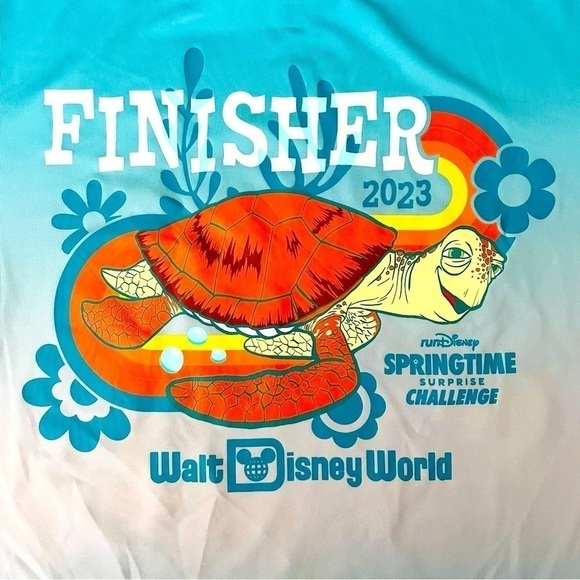 Disney Parks - RunDisney 2023 Springtime Surprise Weekend Shirt - Finding Nemo - Picture 4 of 4